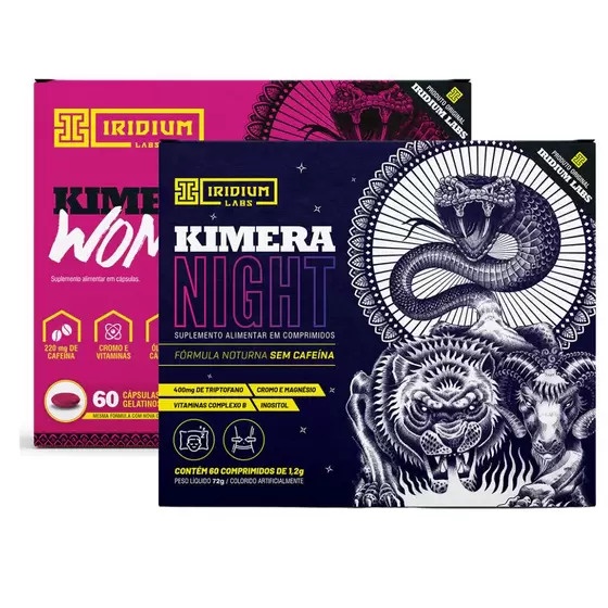 Kimera Woman 60 caps + Kimera Night 60 caps Iridium Labs