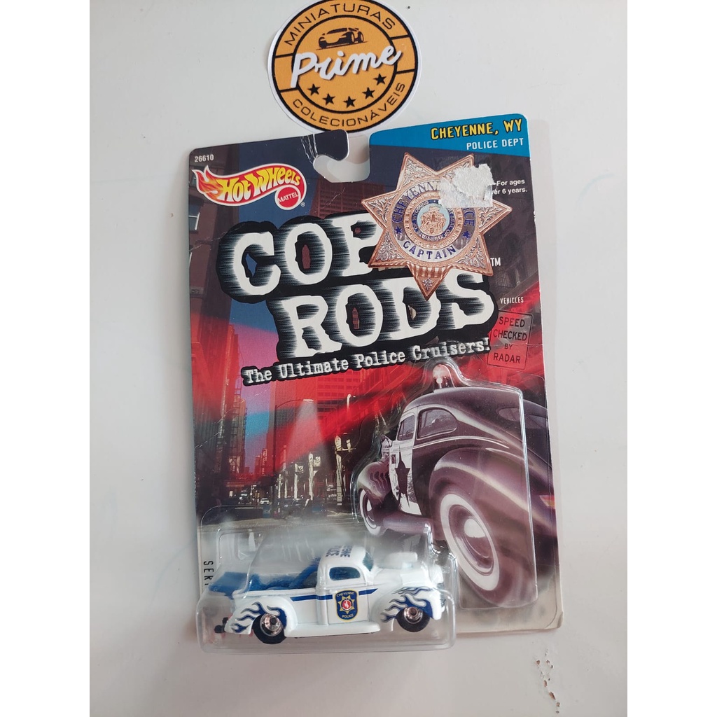 Hot Wheels Cop Rods - 40 Ford Truck Pickup