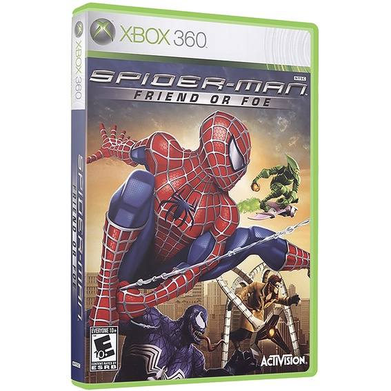 Spider Man Friend Or Foe para Xbox 360 Lt com capa em Oferta na Shopee