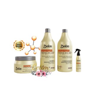 Kit Profissional de Reconstrução Extreme Repair Detra Hair Cosméticos