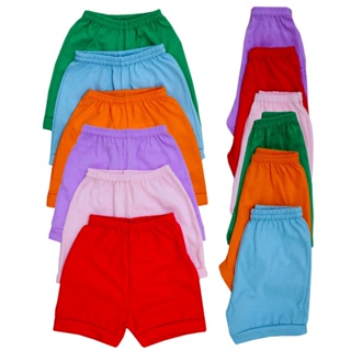 Kit 3 Shorts Bebê - Tamanhos Rn P M G Menina E Menino em Oferta na Shopee