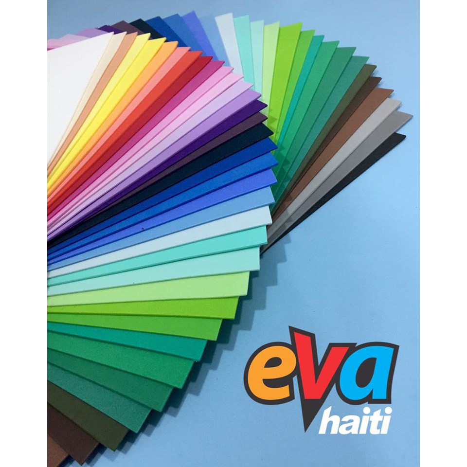 Eva Haiti, Pacote Com 10 Folhas 40x50 De 1.5mm. em Oferta na Shopee