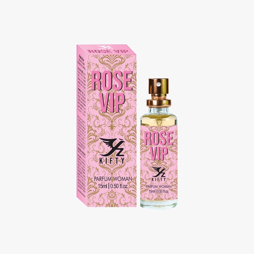 Perfume Rose vip o mais vendido 15ml kifty Mc
