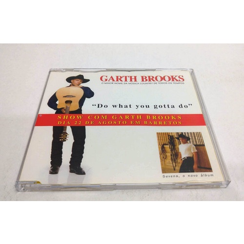 Cd Single Garth Brooks - Do What You Gottta Do - Barretos