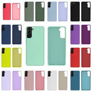 Capa Case Aveludada Silicone Para Galaxy S21+ Plus Todas Cores