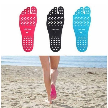 Kit c/2 pares sapatilha palmilha protetor de sola do pé adesiva - h&n bazar - em Oferta na Shopee