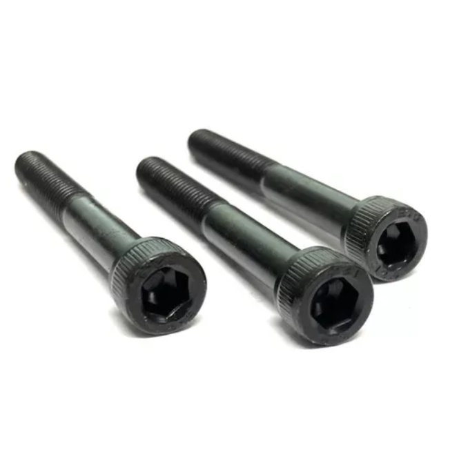 Parafuso Allen M3 x 30mm Cabeça Cilindrica Oxidado Preto