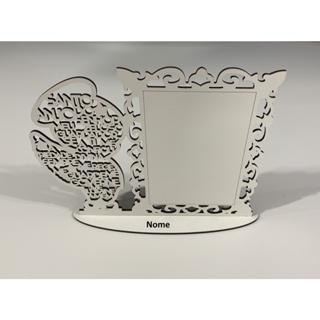 10 Porta Retrato Anjo batizado em mdf em Oferta na Shopee