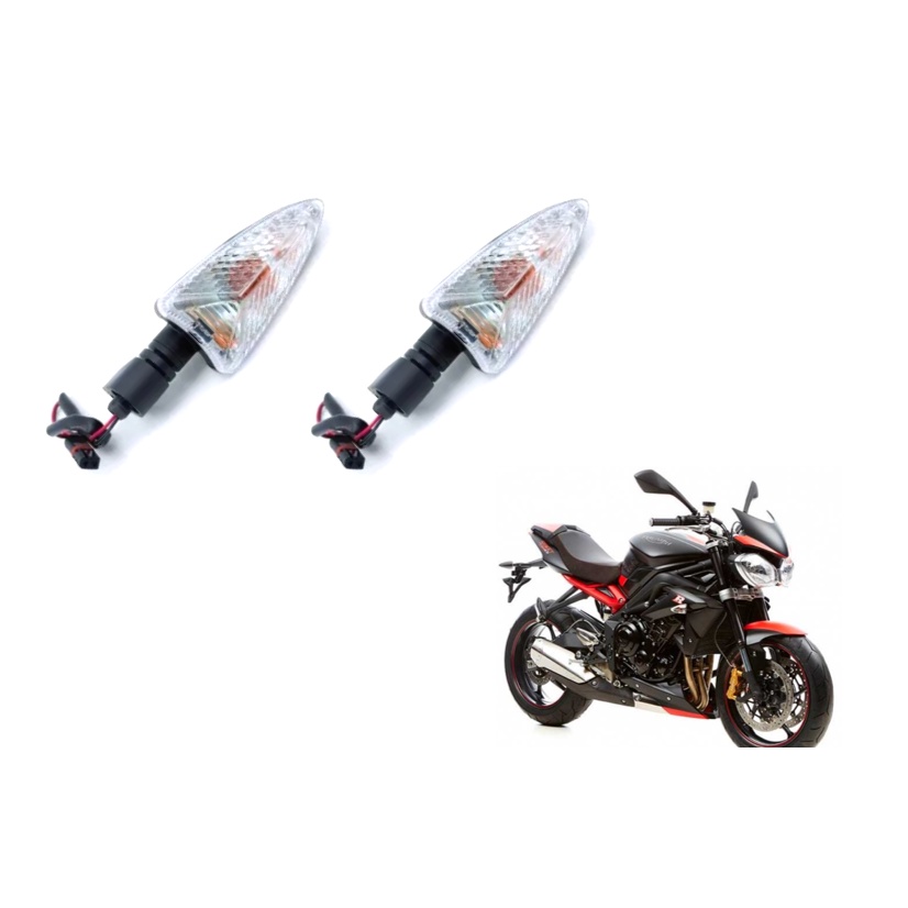Par piscas seta Street Triple 675R Dianteiros / Traseiros