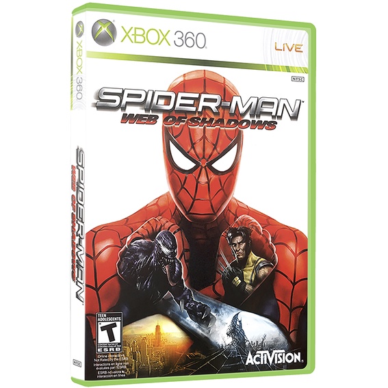 Spider Man Web of Shadows para Xbox 360 Lt com capa em Oferta na Shopee