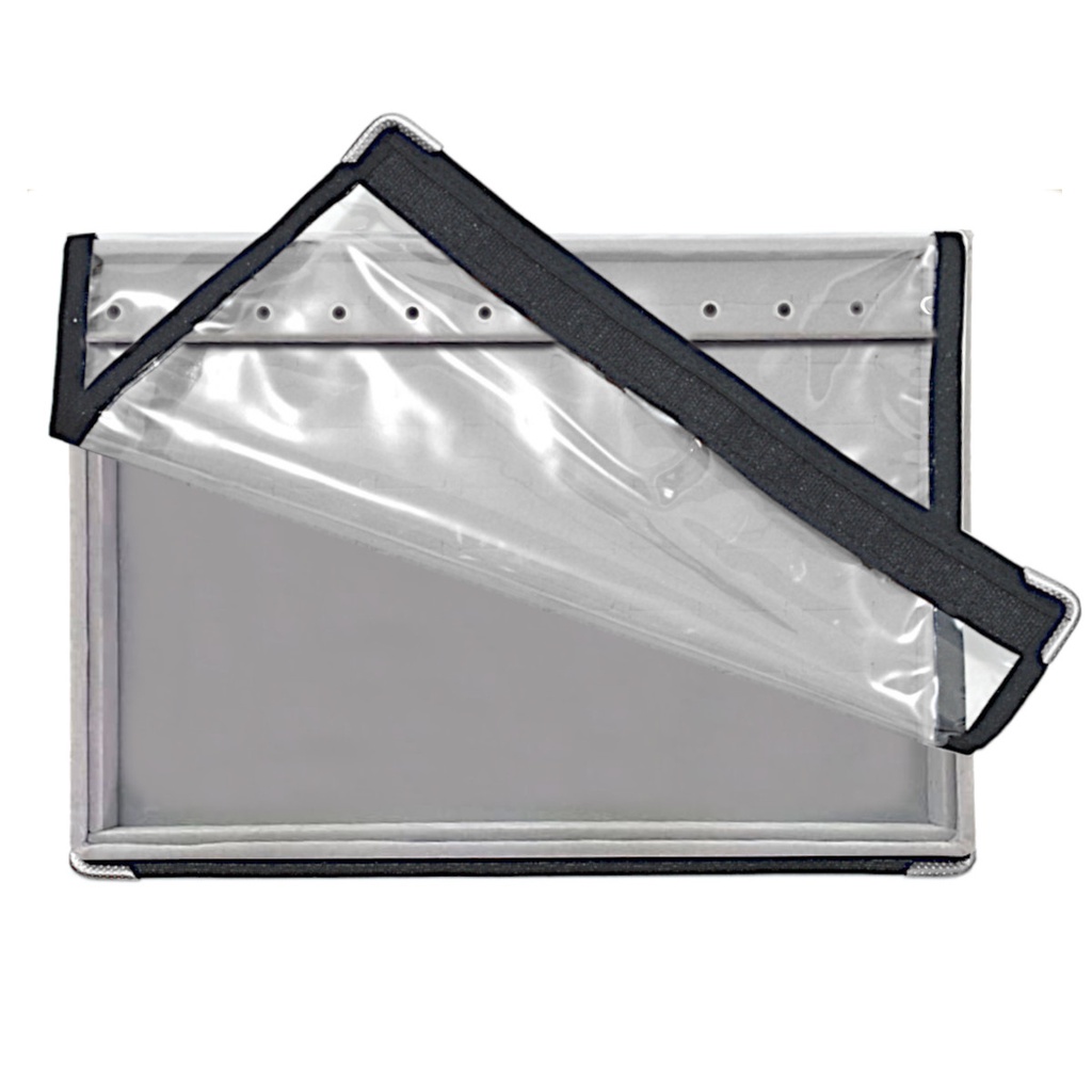 Bandeja Media 30x20 cm Com ilhós Para Pulseiras - Veludo com capa em Oferta na Shopee