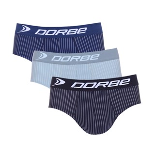 Kit 3 Cuecas Slip Risca de Giz Microfibra Dorbe Original Masculina Cueca Tradicional Cavada Listrada Listra Poliéster Masculino Adulto Macia