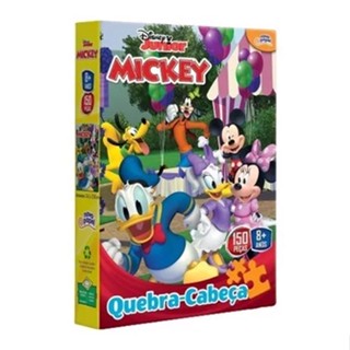 Quebra Cabeça Disney de 150 Peças Mickey - Toyster 8002