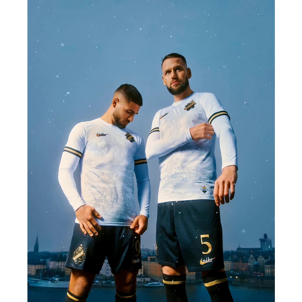 2023 AIK Sonna " Stockholm " Camisa De Futebol Especial Exclusiva De Branca