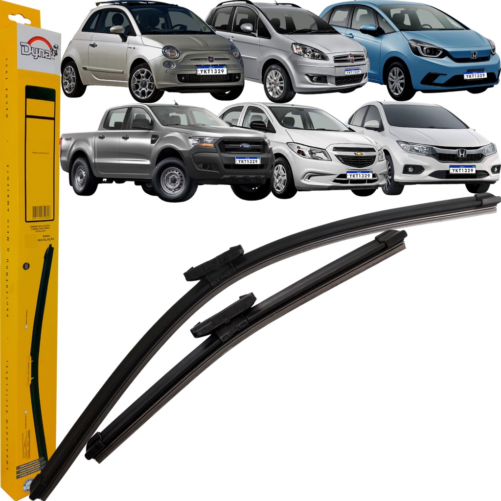 Par de Palhetas Dianteiras Dyna Idea City Fit Onix Ranger em Oferta na Shopee