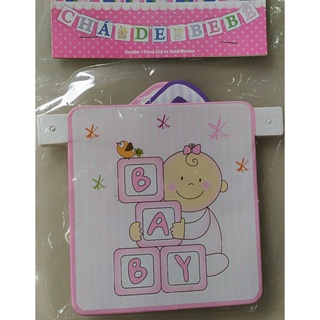 Faixa Chá de bebê  1und - POSTAGEM RÁPIDA em Oferta na Shopee