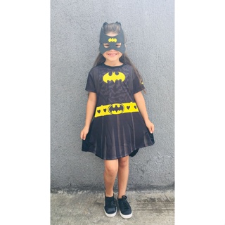 Fantasia Infantil Batgirl em Oferta na Shopee