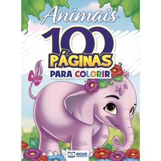 100 Páginas para Colorir - Animais