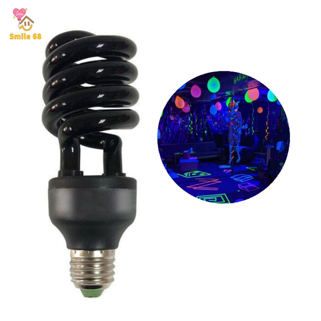 Lâmpada Led De Luz Negra E27 110v 40w Efeito Neon Luminoso