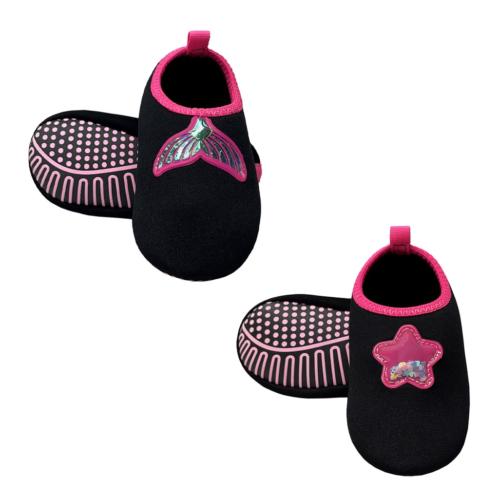 Kit Infantil Sapatilha Menina Antiderrapante Macia Meia Conforto Calce Fácil Magicc Kids S109/S110