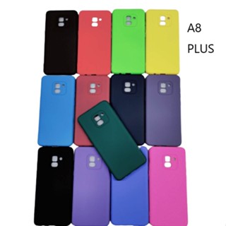 Capa Capinha - A8 PLUS 2018 /A730 - Samsung Silicone Aveludado POR DENTRO