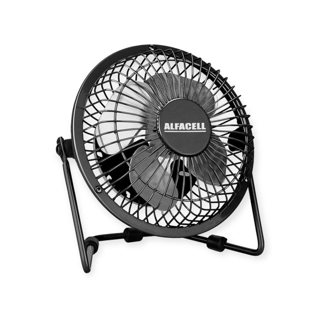 Mini ventilador de mesa USB Silencioso e vento forte portátil p/carro notebook TG