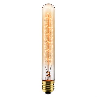 Lâmpada Filamento De Carbono Retrô Vintage T30 40w Luz Amarela - Elgin