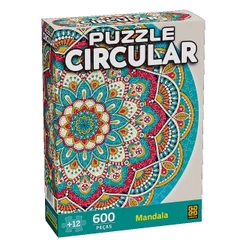 Quebra Cabeça Circular Mandala - Grow 4163
