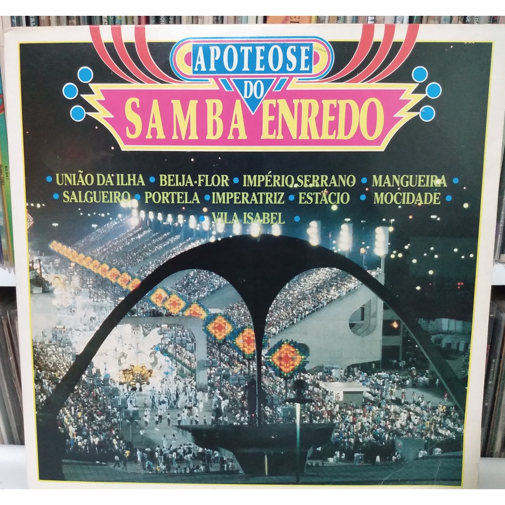 Lp - Apoteose do Samba Enredo - Paulinho Mocidade, Quinho, Rixxa, Outros