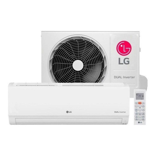 Ar condicionado LG Dual Inverter Voice split frio/quente 9000 BTU ...