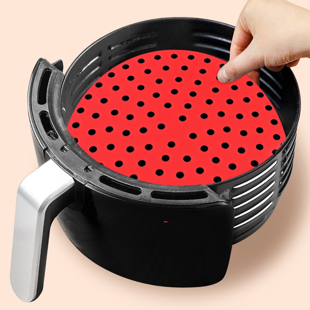 Silicone Tela Protetor Para Air Fryer Af-04 Redondo 19 cm