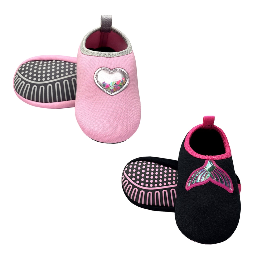 Kit Infantil Sapatilha Menina Antiderrapante Macia Meia Conforto Calce Fácil Magicc Kids S110-S112