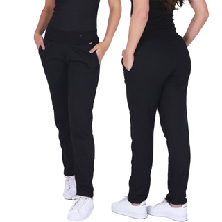 Calça de Moletom Feminina Algodão Felpado Peluciado