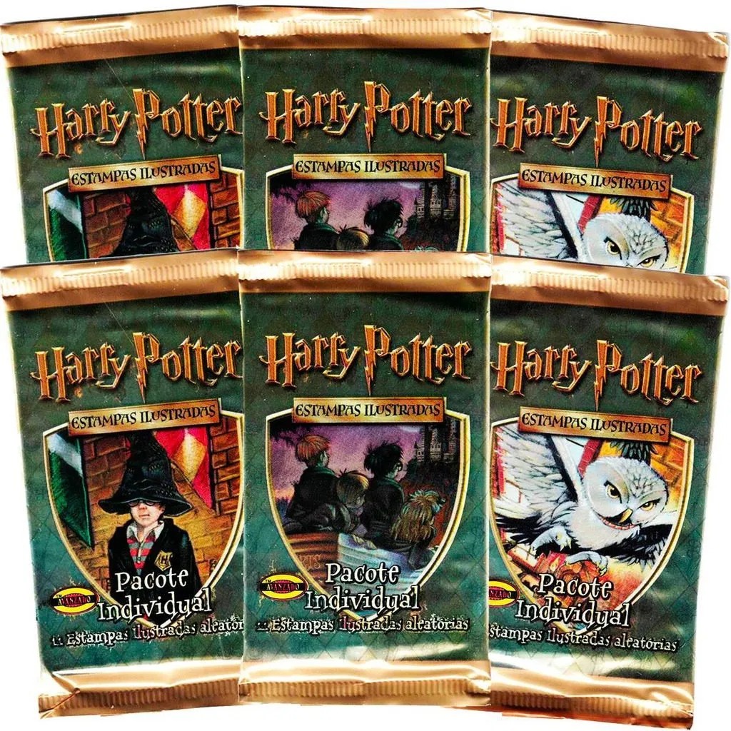 Booster Harry Potter Estampas Ilustrativas Wizard of the Coast em português 11 cards cartas