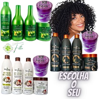 Escolha Seu Kit (Shamp+Cond+Masc+Ativador + Modelador De Cachos Pierry Lohan