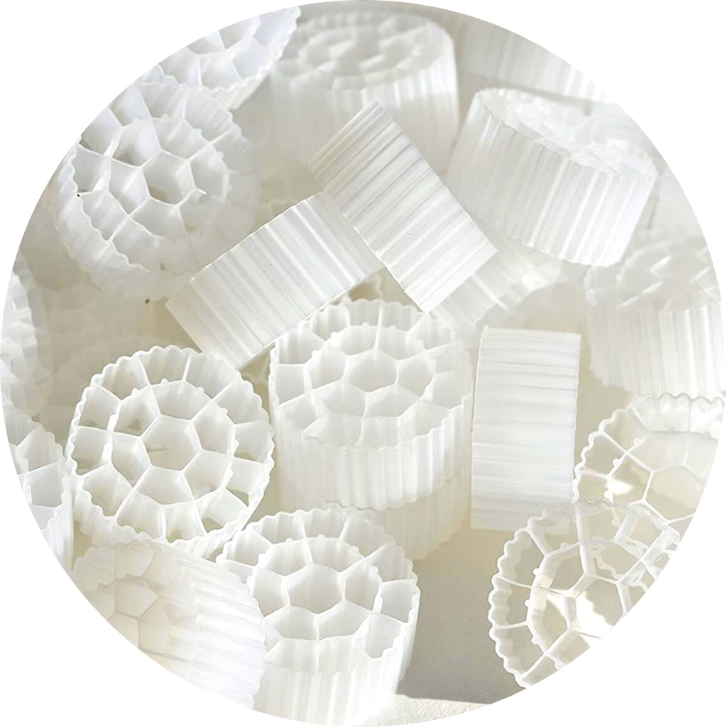 K3 Mídia Biológica Sakura SKRw Para Aquario 1 Litro - Granel em Oferta na Shopee