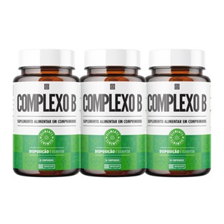 Kit 3x Complexo B - 60 Comps - Iridium Elements