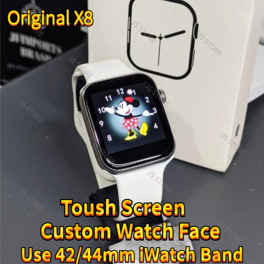 Iwo 13 X8 Smartwatch Bluetooth Monitor De Chamada Cronômetro Cartão De Relógio Inteligente digital