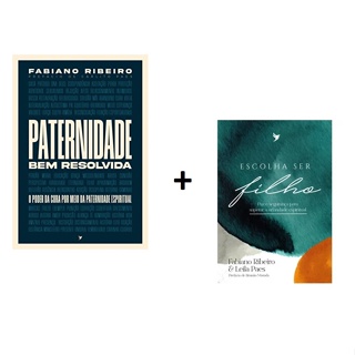 Kit 2 Livros Escolha Ser Filho + Paternidade Bem Resolvida em Oferta na Shopee