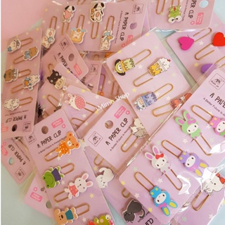 Clips MDF Decorado Kawaii em Oferta na Shopee