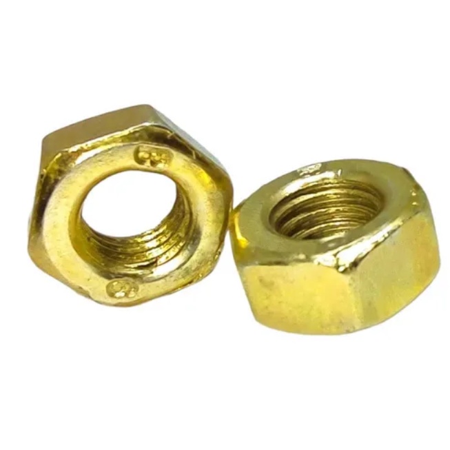 Porca M18 Sextavada Bicromatizada