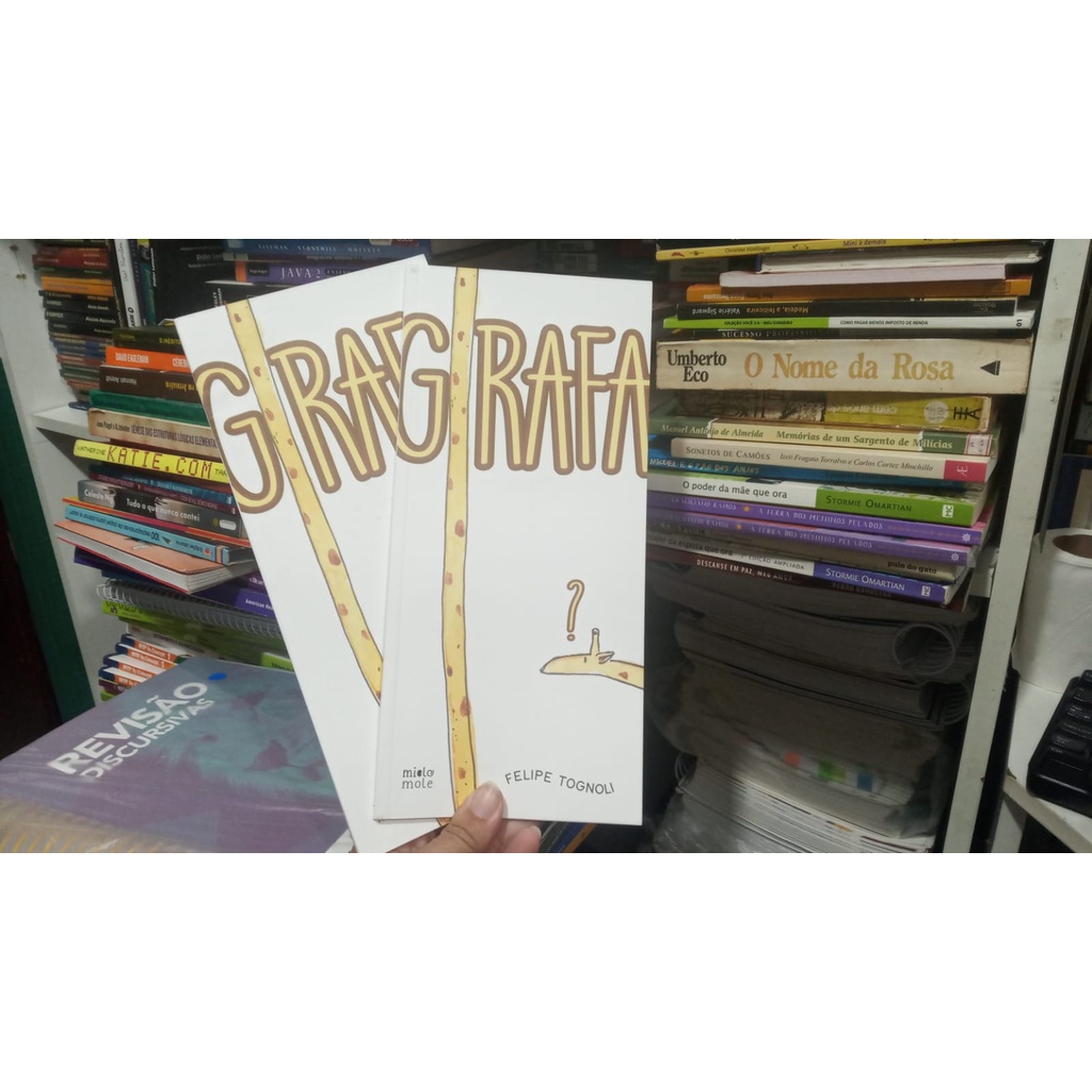Capa do livro Livro - Girafa - Felipe Tognoli -