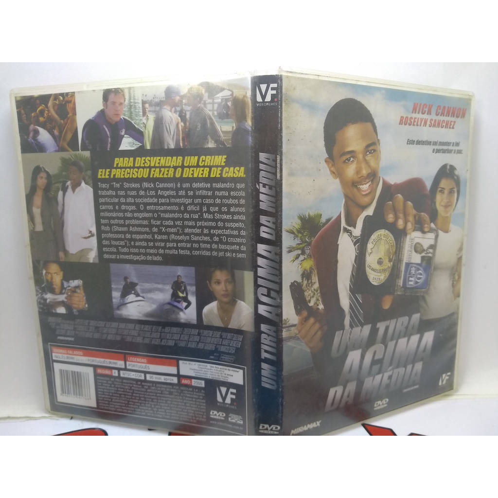 Dvd Original Do Filme Um Tira Acima Da Média ( Nick Cannon)