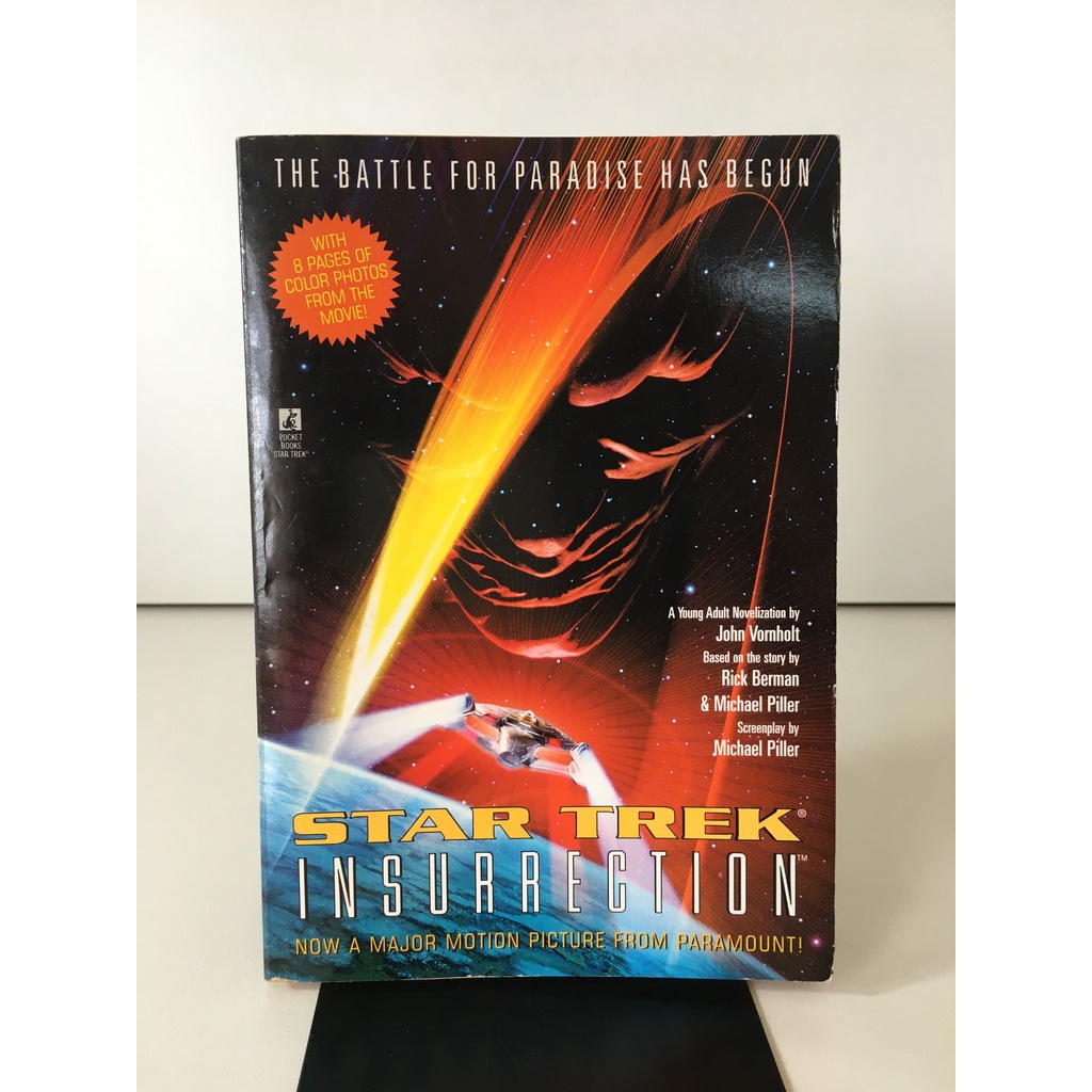 Livro Star Trek Insurection 1998 Pocket Books Star Trek J703
