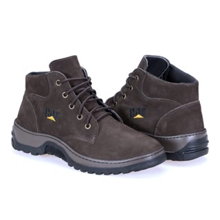 Bota Cat - Couro - Nobuck