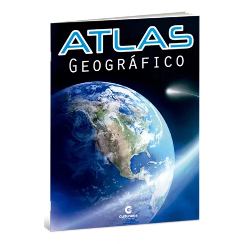 Atlas Geográfico Material Escolar Editora Culturama