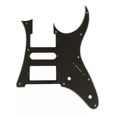 Escudo Para Guitarra Ibanez RG HSH Preto 3 ply