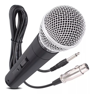Microfone Profissional Alta Qualidade 5 Metro Cabo Cantar Karaokê Palestras Igrejas em Oferta na Shopee
