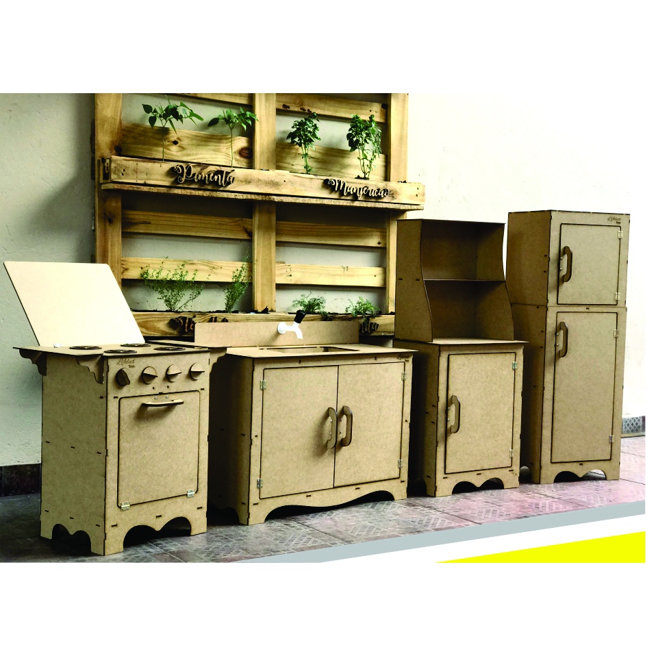 Cozinha Infantil Grande Mdf: Onde Comprar | BuscaProdutos