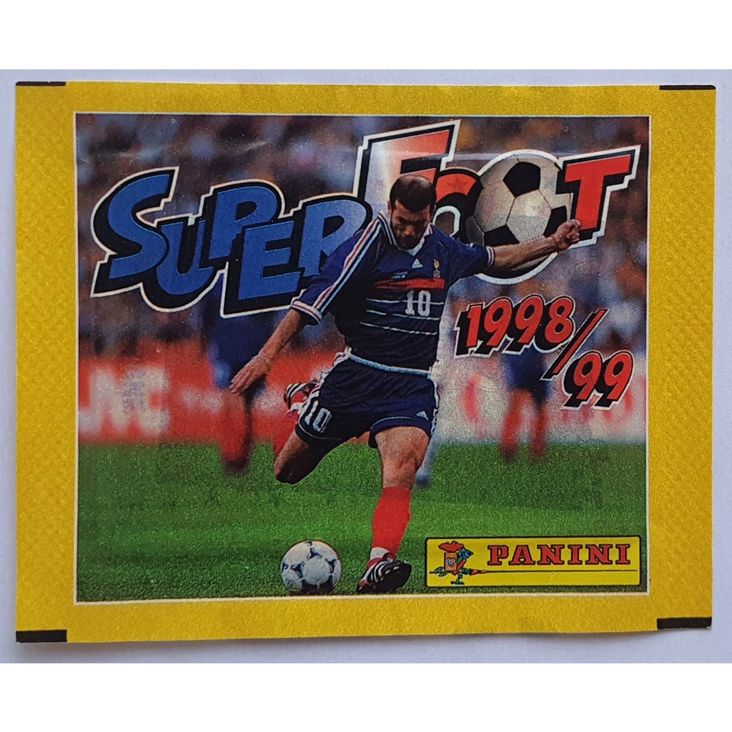 Figurinha Álbum Panini Super Foot 1998 99 Envelope Lacrado